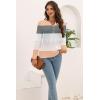 imageDisamer Womens T Shirts 2025 Fashion Tops Long Sleeve Pleated Dressy Casual Button Down Blouses Fall ClothesStriped Color Orange