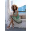 imageDisamer Summer Dresses for Women 2025 Sundresses Vacation Sleeveless Beach Swimsuit Cover Ups Spring Outfits Casual Sun DressFloral Green