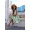 imageDisamer Summer Dresses for Women 2025 Sundresses Vacation Sleeveless Beach Swimsuit Cover Ups Spring Outfits Casual Sun DressFloral Spring