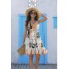 imageDisamer Summer Dresses for Women 2025 Sundresses Vacation Sleeveless Beach Swimsuit Cover Ups Spring Outfits Casual Sun DressLeaf Withered