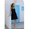 imageDisamer Summer Dresses for Women 2025 Sundresses Vacation Sleeveless Beach Swimsuit Cover Ups Spring Outfits Casual Sun DressPure Black