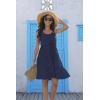 imageDisamer Summer Dresses for Women 2025 Sundresses Vacation Sleeveless Beach Swimsuit Cover Ups Spring Outfits Casual Sun DressPure Navy