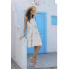 imageDisamer Summer Dresses for Women 2025 Sundresses Vacation Sleeveless Beach Swimsuit Cover Ups Spring Outfits Casual Sun DressStriped Black