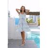 imageDisamer Summer Dresses for Women 2025 Sundresses Vacation Sleeveless Beach Swimsuit Cover Ups Spring Outfits Casual Sun DressStriped Navy