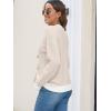 imageDisamer Womens 2025 Knit Cardigan Sweaters Fall Clothes Long Sleeve Fashion Casual Y2k Tie Open Front Cropped JacketsApricot