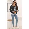 imageDisamer Womens 2025 Knit Cardigan Sweaters Fall Clothes Long Sleeve Fashion Casual Y2k Tie Open Front Cropped JacketsBlack