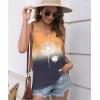 imageDisamer Womens Tank Tops 2025 Loose Fit Casual Summer Spaghetti Strap Trendy Spring Cute Lace Sleeveless T ShirtsFlower Dandelion