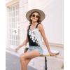 imageDisamer Womens Tank Tops 2025 Loose Fit Casual Summer Spaghetti Strap Trendy Spring Cute Lace Sleeveless T ShirtsFlower Lily