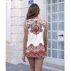 imageDisamer Womens Tank Tops 2025 Loose Fit Casual Summer Spaghetti Strap Trendy Spring Cute Lace Sleeveless T ShirtsFlower Vine Red