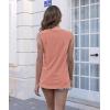 imageDisamer Womens Tank Tops 2025 Loose Fit Casual Summer Spaghetti Strap Trendy Spring Cute Lace Sleeveless T ShirtsLace Orange