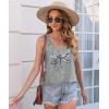imageDisamer Womens Tank Tops 2025 Loose Fit Casual Summer Spaghetti Strap Trendy Spring Cute Lace Sleeveless T ShirtsPrint Dragonfly