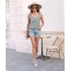 imageDisamer Womens Tank Tops 2025 Loose Fit Casual Summer Spaghetti Strap Trendy Spring Cute Lace Sleeveless T ShirtsPrint Dragonfly
