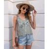 imageDisamer Womens Tank Tops 2025 Loose Fit Casual Summer Spaghetti Strap Trendy Spring Cute Lace Sleeveless T ShirtsPrint Dragonfly
