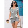 imageDisamer Womens Short Sleeve Sweater Tops 2025 Summer Sleeveless Vests Loose fit Tank Cap Sleeve Knit Spring OutfitsDaisy Gray