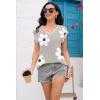 imageDisamer Womens Short Sleeve Sweater Tops 2025 Summer Sleeveless Vests Loose fit Tank Cap Sleeve Knit Spring OutfitsDaisy Khaki