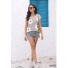 imageDisamer Womens Short Sleeve Sweater Tops 2025 Summer Sleeveless Vests Loose fit Tank Cap Sleeve Knit Spring OutfitsDaisy Khaki