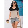 imageDisamer Womens Short Sleeve Sweater Tops 2025 Summer Sleeveless Vests Loose fit Tank Cap Sleeve Knit Spring OutfitsDouble Black