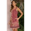 imageSummer Dresses for Women 2025 Sundresses Sleeveless Beach Swimsuit Cover Ups Spring Casual Loose Tank Tshirt Sun DressFlower Wallpaper Red