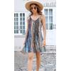 imageDisamer Summer Dresses for Women 2025 Sundresses Beach Swimsuit Coverups Vacation Sleeveless Button Down Spring Sun DressDewdrop Blue