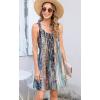 imageDisamer Summer Dresses for Women 2025 Sundresses Beach Swimsuit Coverups Vacation Sleeveless Button Down Spring Sun DressDewdrop Blue