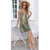 imageDisamer Summer Dresses for Women 2025 Sundresses Beach Swimsuit Coverups Vacation Sleeveless Button Down Spring Sun DressDewdrop Yellow