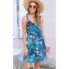 imageDisamer Summer Dresses for Women 2025 Sundresses Beach Swimsuit Coverups Vacation Sleeveless Button Down Spring Sun DressFloral Lotus