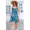 imageDisamer Summer Dresses for Women 2025 Sundresses Beach Swimsuit Coverups Vacation Sleeveless Button Down Spring Sun DressFloral Lotus