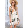 imageDisamer Summer Dresses for Women 2025 Sundresses Beach Swimsuit Coverups Vacation Sleeveless Button Down Spring Sun DressLeaf Withered