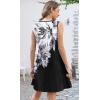 imageDisamer Summer Dresses for Women 2025 Sundresses Beach Swimsuit Coverups Vacation Sleeveless Button Down Spring Sun DressLotus White