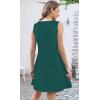 imageDisamer Summer Dresses for Women 2025 Sundresses Beach Swimsuit Coverups Vacation Sleeveless Button Down Spring Sun DressPure Green