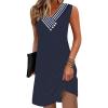 Striped Navy