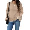 imageCrew Neck Sweater for Women Oversized Fall Winter Clothes 2023 Fashion Casual Loose Knitted Pullover Tops