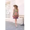 imageDisamer Womens Summer Dress 2025 Casual Button Down V Neck Sleeveless Boho Floral Beach Sundresses Vacation ALine DressesFlower Baota