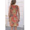 imageDisamer Womens Summer Dress 2025 Casual Button Down V Neck Sleeveless Boho Floral Beach Sundresses Vacation ALine DressesFlower Carpet