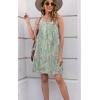 imageDisamer Womens Summer Dress 2025 Casual Button Down V Neck Sleeveless Boho Floral Beach Sundresses Vacation ALine DressesFlower Droplet