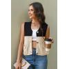 imageDisamer Sleeveless Sweater Vest for Women Crochet Knit Button Down Crop Cardigan Sleeveless Tank Tops with PocketsDouble Black