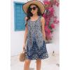 imageDisamer Sun Dresses for Women 2025 Vacation Pleated Summer Dress Trendy Spring Beach Coverups Sleeveless Tank Tshirt SundressDye Blue