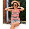 imageDisamer Summer Tank Tops for Women 2025 Trendy Spring Fashion Cute Printed Loose Fit Workout V Neck Sleeveless ShirtsColor Pink
