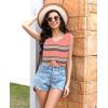 imageDisamer Summer Tank Tops for Women 2025 Trendy Spring Fashion Cute Printed Loose Fit Workout V Neck Sleeveless ShirtsColor Pink