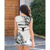 imageDisamer Summer Tank Tops for Women 2025 Trendy Spring Fashion Cute Printed Loose Fit Workout V Neck Sleeveless ShirtsPrint Black