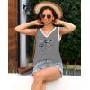 imageDisamer Summer Tank Tops for Women 2025 Trendy Spring Fashion Cute Printed Loose Fit Workout V Neck Sleeveless ShirtsPrint Dragonfly