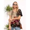 imageDisamer Summer Tops for Women 2025 Trendy Boho Floral Tank House Short Sleeve Shirts Loose Fit Casual Dressy Basic TeeFlower Morning Glory