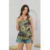 imageDisamer Womens Tank Tops 2025 Pleated Spring Outfis Crochet Square Collar Floral Button Down Summer Top Sleeveless ShirtsFlower Bellis