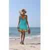 imageSummer Beach Dresses for Women 2025 Casual Sleeveless Floral Print Pleated Sundress Cover Ups Fashion Maxi DressFlower Vine Green