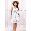 imageDisamer Summer Dresses for Women 2025 Beach Vacation Clothes Casual Dress Boho Spring Dresses Pleated Sleeveless SundressesLeaf Colorful