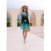 imageDisamer Womens Summer Dresses 2025 Sundresses Vacation Spring Outfits Floral Pleated Beach Swimsuit Coverups Sun DressDye Butterfly