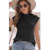 imageDisamer Womens Summer Tank Tops Trendy 2025 Casual Cute Print Loose Fit Short Sleeve T Shirts Basic Tee TopsA Pure Black