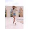 imageDisamer Womens Summer Tank Tops Trendy 2025 Casual Cute Print Loose Fit Short Sleeve T Shirts Basic Tee TopsA Pure Khaki