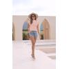 imageDisamer Womens Summer Tank Tops Trendy 2025 Casual Cute Print Loose Fit Short Sleeve T Shirts Basic Tee TopsA Pure Pink