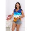 imageDisamer Womens T Shirts Short Sleeve Basic Tee Casual Summer Tops 2025 Fashion Crew Neck Loose Fit BlouseDye Beach